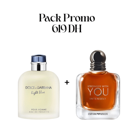 Pack Promo : Light Blue + You Intensely